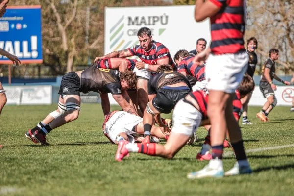 rugby match action